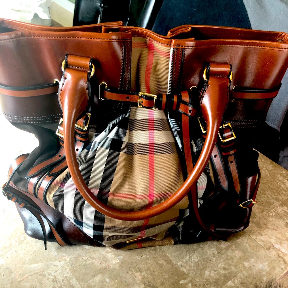 Authentic Burberry XL Tote